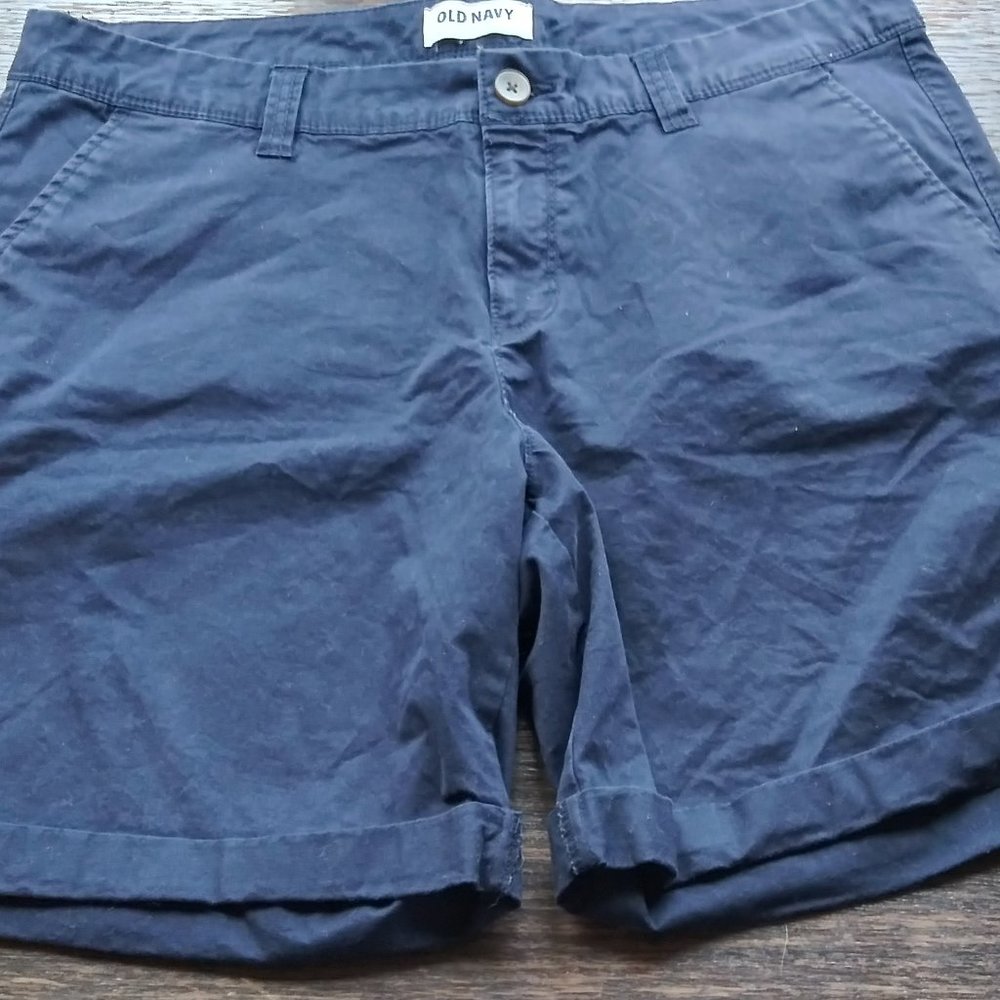 Old Navy Women's 14 Navy Blue shorts